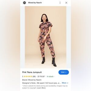 Small jumper romper by MIXED black pink yellow banana suit jumpsuit